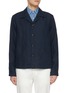 Main View - Click To Enlarge - VALSTAR - Mickey Linen Coach Jacket