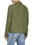 Back View - Click To Enlarge - VALSTAR - Mickey Linen Coach Jacket