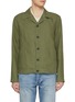 Main View - Click To Enlarge - VALSTAR - Mickey Linen Coach Jacket