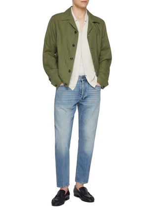 Figure View - Click To Enlarge - VALSTAR - Mickey Linen Coach Jacket