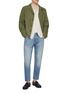 Figure View - Click To Enlarge - VALSTAR - Mickey Linen Coach Jacket