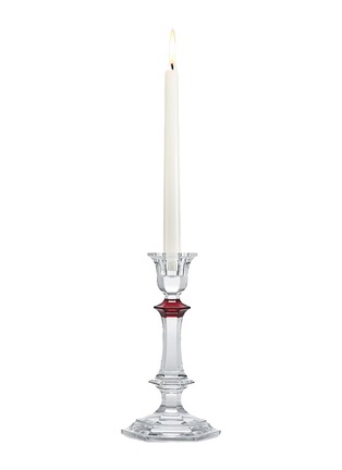 Main View - Click To Enlarge - BACCARAT - Harcourt Candlestick — Red Knob