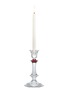Main View - Click To Enlarge - BACCARAT - Harcourt Candlestick — Red Knob
