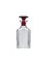 Main View - Click To Enlarge - BACCARAT - Harmonie Square Whisky Decanter — Red Stopper