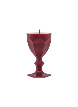 Main View - Click To Enlarge - BACCARAT - Harcourt Glass Candle — Red