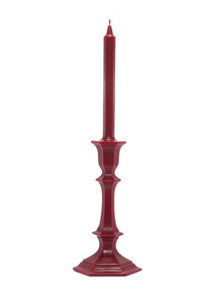 Main View - Click To Enlarge - BACCARAT - Harcourt Candlestick Candle — Red