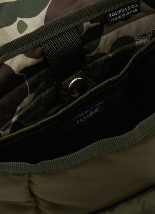 Detail View - Click To Enlarge - COMME DES GARÇONS HOMME - X Porter Twill Nylon Crossbody Bag