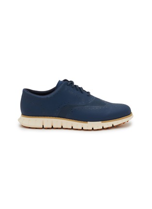 Main View - Click To Enlarge - COLE HAAN - ZERØGRAND Remastered Wingtip Golf Shoes