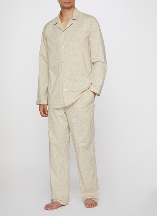 Figure View - Click To Enlarge - SKIMS - Cotton Poplin Sleep Oversized Long Set