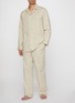 Figure View - Click To Enlarge - SKIMS - Cotton Poplin Sleep Oversized Long Set
