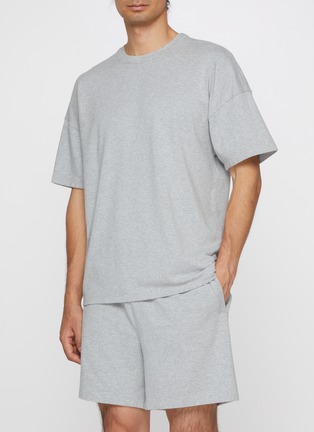 Figure View - Click To Enlarge - SKIMS - Jersey Lounge Oversized T-shirt