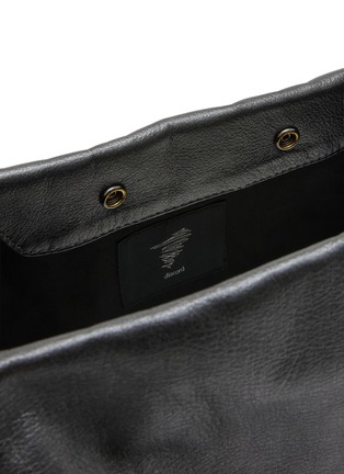  - DISCORD YOHJI YAMAMOTO - Small Reversible Dot Leather Cotton Tote