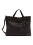 Main View - Click To Enlarge - DISCORD YOHJI YAMAMOTO - Large Zipper Leather Tote Bag
