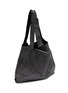 Detail View - Click To Enlarge - DISCORD YOHJI YAMAMOTO - Reversible Dot Leather Cotton Tote