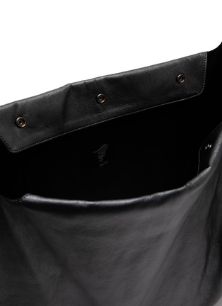  - DISCORD YOHJI YAMAMOTO - Reversible Dot Leather Cotton Tote