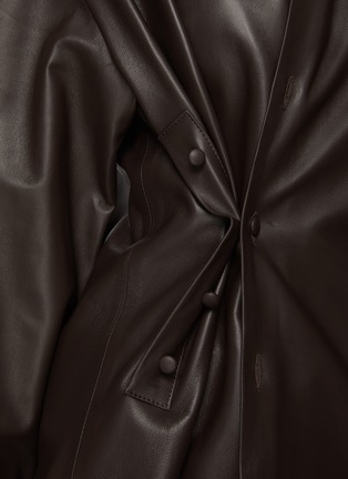  - ARMARIUM - Lavinia Double Fit Leather Shirt