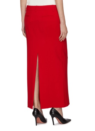 Back View - Click To Enlarge - ARMARIUM - Loren Wool Blend Tube Skirt