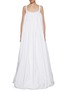 Main View - Click To Enlarge - ARMARIUM - Nora Gathered Floor Length Cotton Dress