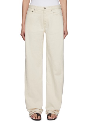 Main View - Click To Enlarge - ARMARIUM - Diletta Light Wash Jeans