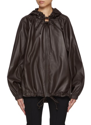 Main View - Click To Enlarge - ARMARIUM - Eugenia Leather Jacket