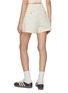 Back View - Click To Enlarge - DUNST - Double Pleated Cotton Linen Shorts