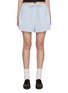 Main View - Click To Enlarge - DUNST - Lace Trim Banded Shorts