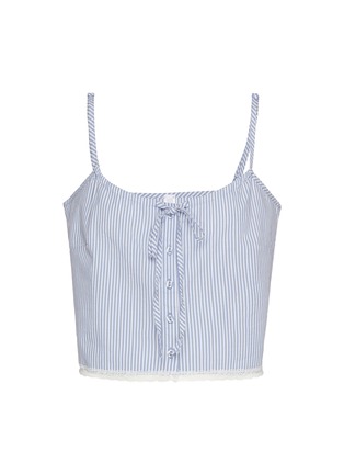 Main View - Click To Enlarge - SKIMS - Cotton Poplin Sleep Tank