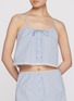 Figure View - Click To Enlarge - SKIMS - Cotton Poplin Sleep Tank