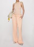 Back View - Click To Enlarge - SKIMS - French Terry Low Rise Pants