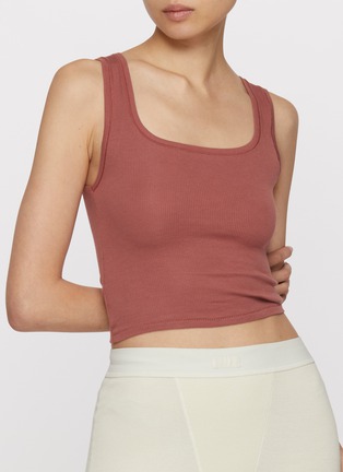 Figure View - Click To Enlarge - SKIMS - Cotton Rib Tank