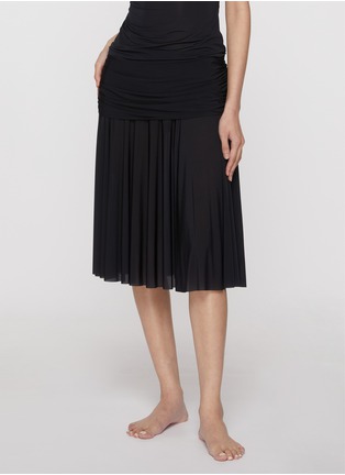 Figure View - Click To Enlarge - SKIMS - Milky Sheer Midi Skirt