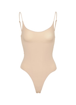 Main View - Click To Enlarge - SKIMS - Sheer Seamless Thong Bodysuit