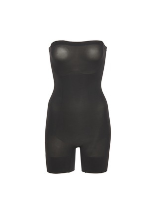 Main View - Click To Enlarge - SKIMS - Sheer Seamless Strapless Shortie Bodysuit