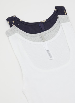  - SKIMS - Cotton Rib Tank — Set Of 3