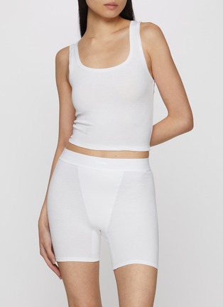 Detail View - Click To Enlarge - SKIMS - Cotton Rib Boxer — Set Of 3