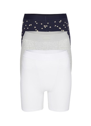 Main View - Click To Enlarge - SKIMS - Cotton Rib Boxer — Set Of 3
