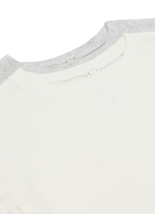 Figure View - Click To Enlarge - SKIMS - Cotton Jersey T-shirt — Set Of 2
