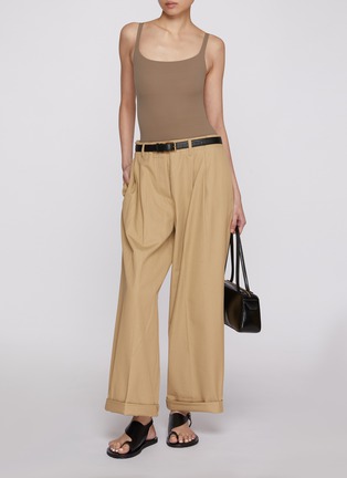 Back View - Click To Enlarge - SKIMS - Fits Everybody Square Neck Bodysuit