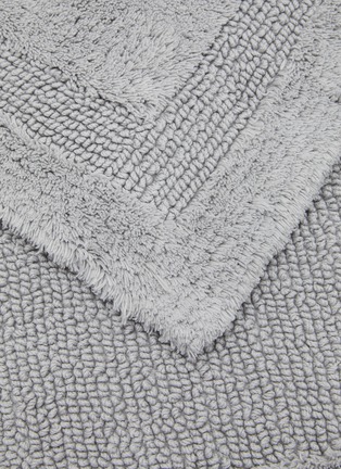 Detail View - Click To Enlarge - ABYSS & HABIDECOR - Super Pile Reversible Bath Mat — Platinum