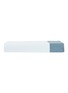 Main View - Click To Enlarge - FRETTE - Bold King Size Duvet Cover — Rainy Sky/Milk
