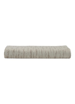 Main View - Click To Enlarge - FRETTE - Trail Queen Size Duvet Cover Set — Oatmeal/Mustard