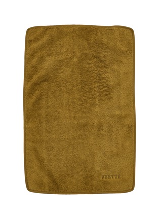 Main View - Click To Enlarge - FRETTE - Unito Guest Towel — Mustard