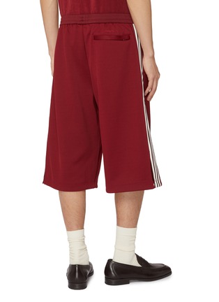 Back View - Click To Enlarge - ADIDAS - X Wales Bonner Cotton Track Shorts