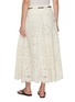 Back View - Click To Enlarge - ZIMMERMANN - Rhiannon Embroidered Cotton Skirt