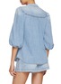 Back View - Click To Enlarge - ZIMMERMANN - Lucky Denim Blouse