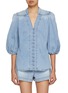 Main View - Click To Enlarge - ZIMMERMANN - Lucky Denim Blouse