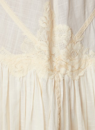  - ZIMMERMANN - Cascadian Lace Cotton Mini Dress