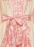 - ZIMMERMANN - Lucky Plunge Linen Mini Dress