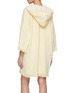 Back View - Click To Enlarge - ZIMMERMANN - Coco Hooded Cotton Towel Mini Dress