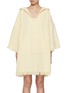 Main View - Click To Enlarge - ZIMMERMANN - Coco Hooded Cotton Towel Mini Dress